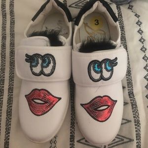Cynthia Mallory youth sneakers